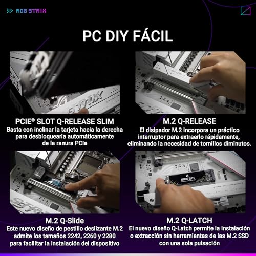 Placa Base ASUS ROG Strix B850-A Gaming WiFi ATX DDR5 - Imagen 7