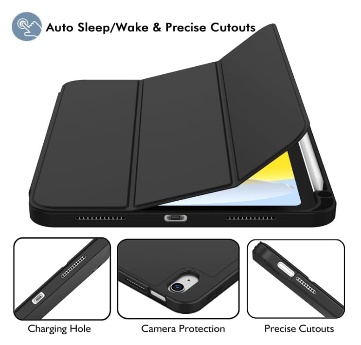 Trifold Smart Case for iPad 10th Generation 10.9 Inch 2022 and