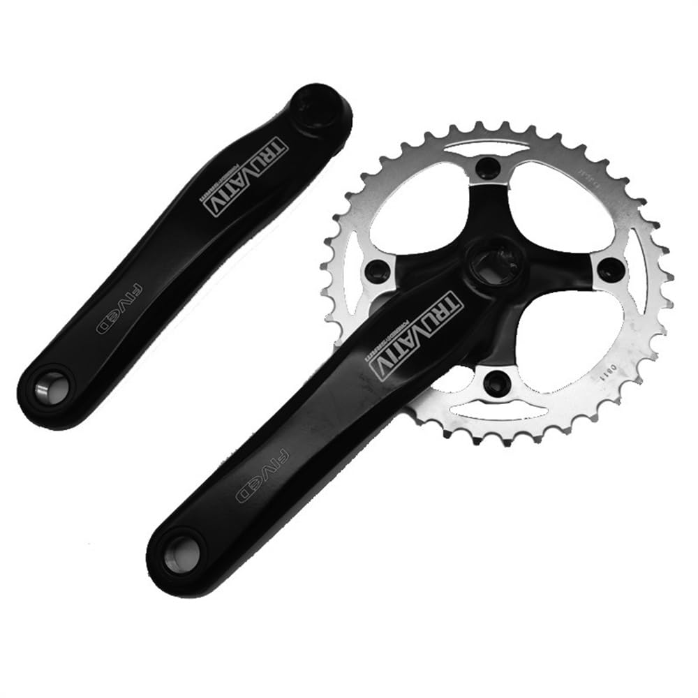 Guarnitura MTB Ruota a Catena for Bicicletta in Lega di Alluminio da 175 mm 38T Guarnitura