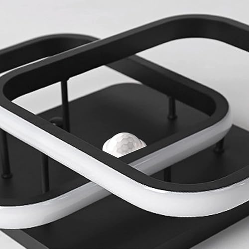 Miniatura 8 de Lámpara de techo LED con sensor de movimiento, montaje de 22 W, lámpara de techo activada por movimiento para armario, lavandería, baño, pasillo,