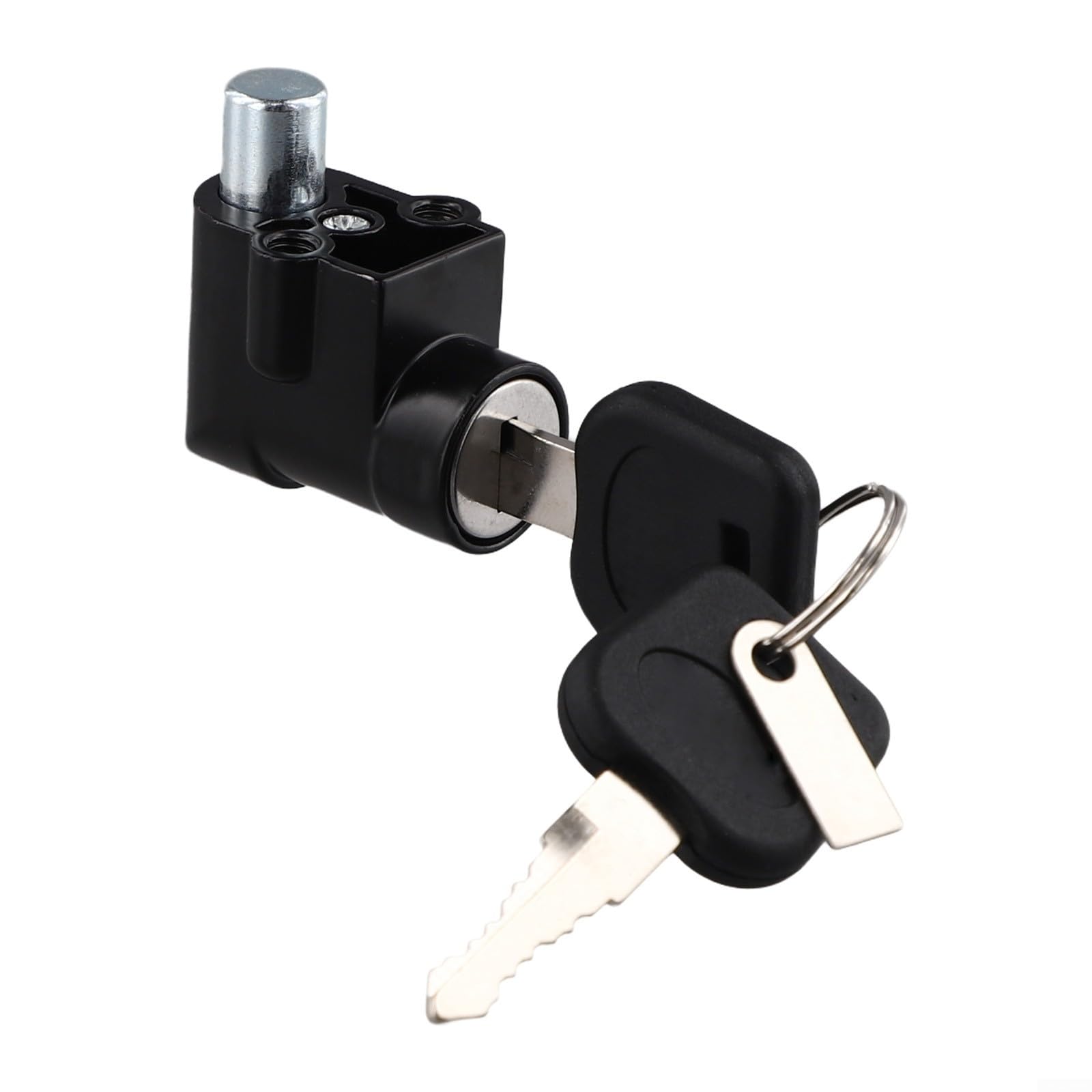 Antivol de batterie et clés pour vélo électrique, mécanisme de verrouillage électrique en métal avec double clés pour boîtier de batterie Hailong compatible avec batterie Hailong 1 2 E-Bike (20 mm)