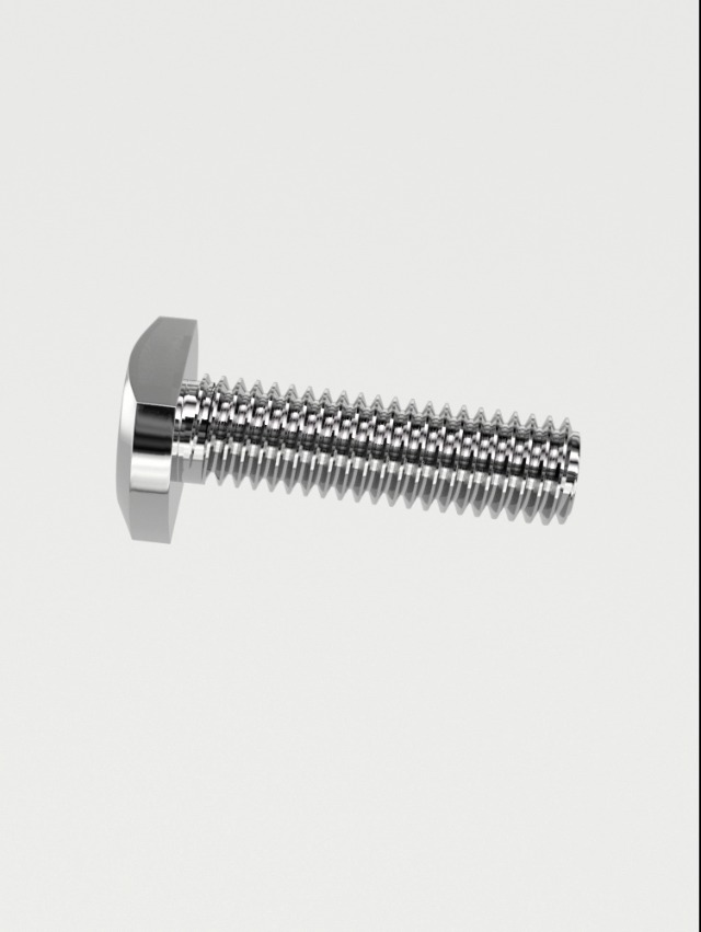 Image of M8*16-40Profiles(15pcs Thread T-Slot Drop-in Stud Sliding Screw Bolt,Silver Tone Carbon Steel Nickel Plated Hammer Head Bolt T Shape Screws for European Standard 30 /40 /45 Series Aluminum Profile