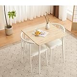 オーエスジェイ(OSJ) ダイニングテーブルセット2人用 3点セット ダイニングセット 二人 ダイニング テーブル 2人 ハイバック おしゃれ ナチュラル 品質保証