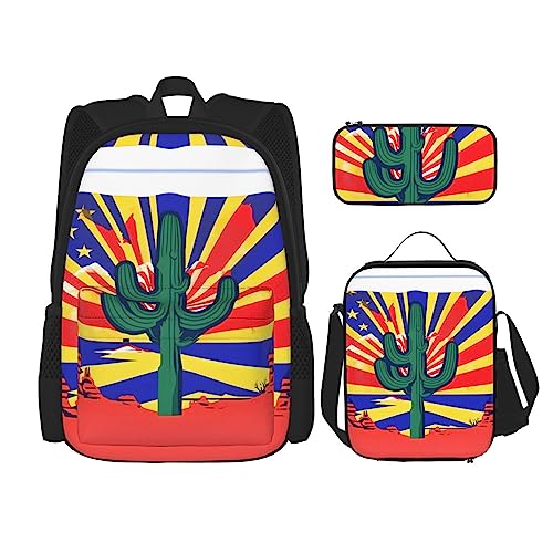 Sac à déjeuner avec sac à dos et trousse OdDdot pour repas et cours complet