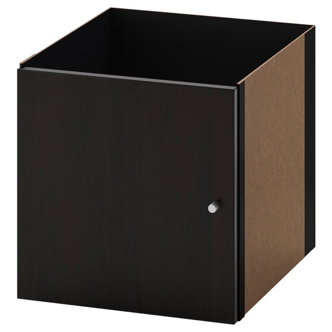 IKEA KALLAX Insert with Door, Black-Brown, 33x33 cm (13x13)-image-19