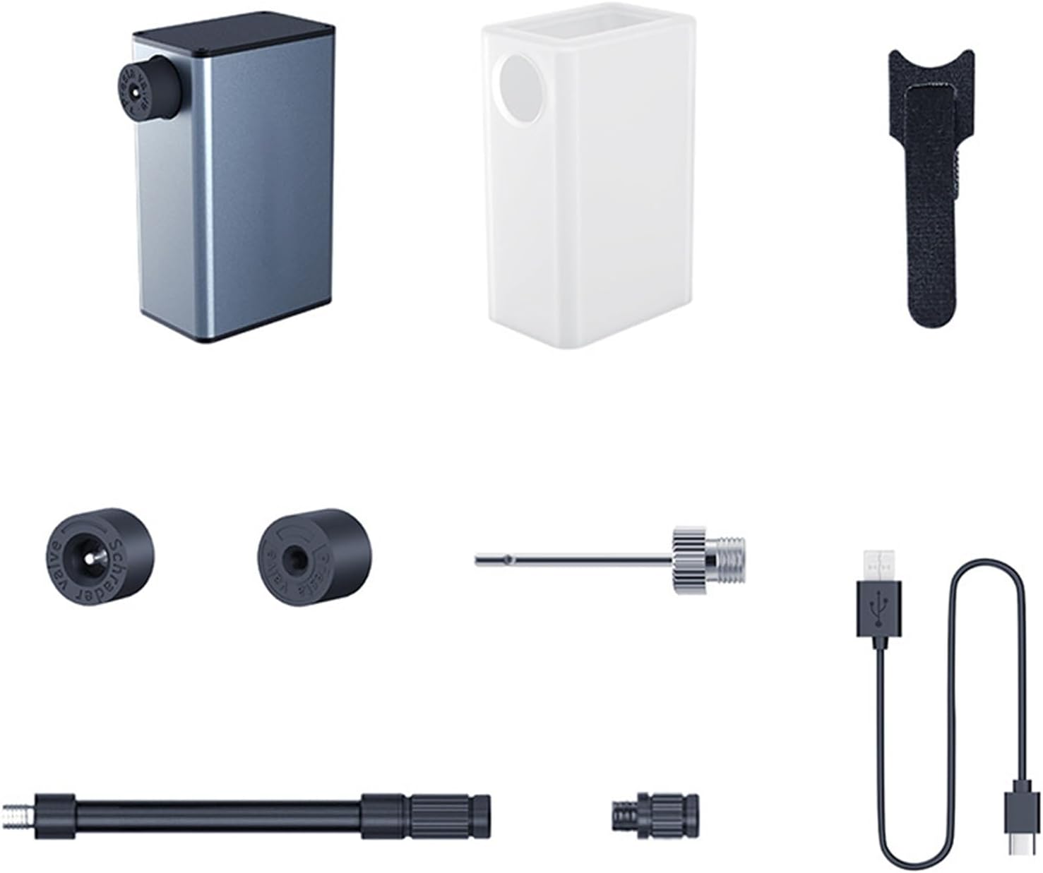 ポータブルバイクポンプ高圧エアポンプコードレスタイヤインフレータサイクリング家庭用および屋外で使用する自転車