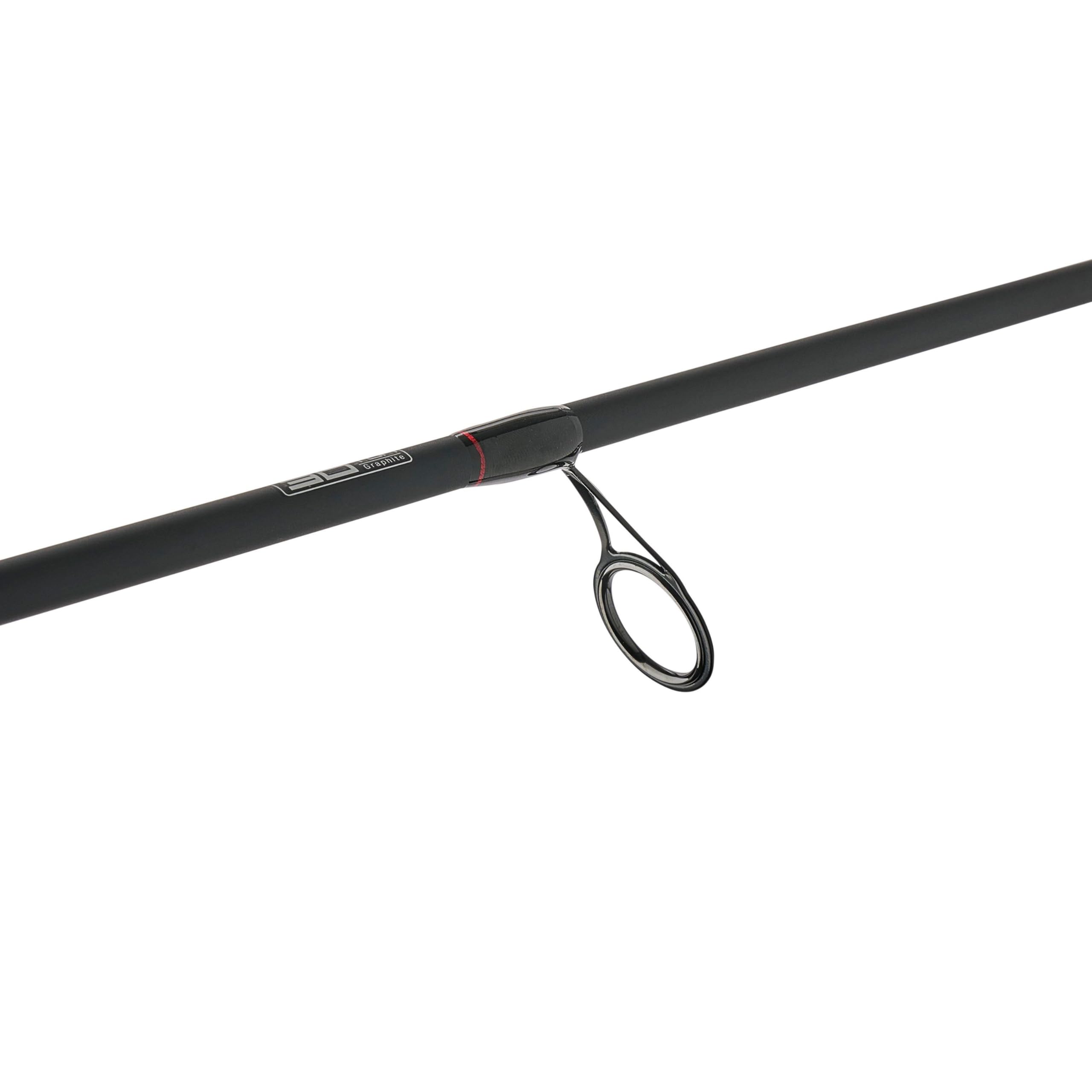Abu Garcia Vendetta Spinning Reel and 7' 1-Piece Fishing Rod Combo, 30-Ton Graphite Rod Blank Construction, High Density EVA Handles : Sports & Outdoors