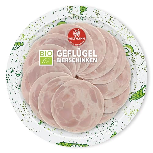 Wiltmann Bio Geflügel Bierschinken , 80 g