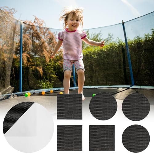 Kit de réparation de trampoline patch adhésif : solution de fixation de tapis de saut et filet - 4