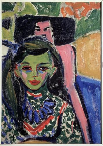 Tableaux Peinture sur Toile Berlin par Kirchner 60x90cm pour Décoration Chambre