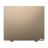 BCZAMD 3D Drucker Flexible PEI-Folie Doppelseitig Upgrade Druckplatte 300x250 mm Pei Bauplatte Pulverbeschichtet Flexibles Bausystem Dauerdruckplatte für Qid X-Max X-CF pro SV01 SV02 Druckerzubehör