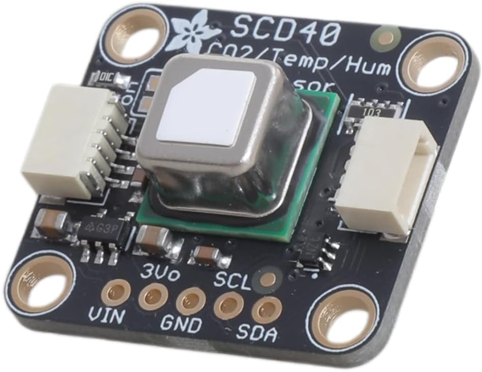 5187 Scd-40 Sensors Board 3-5Vdc Carbon Dioxide Temperature and Humidity Replacement