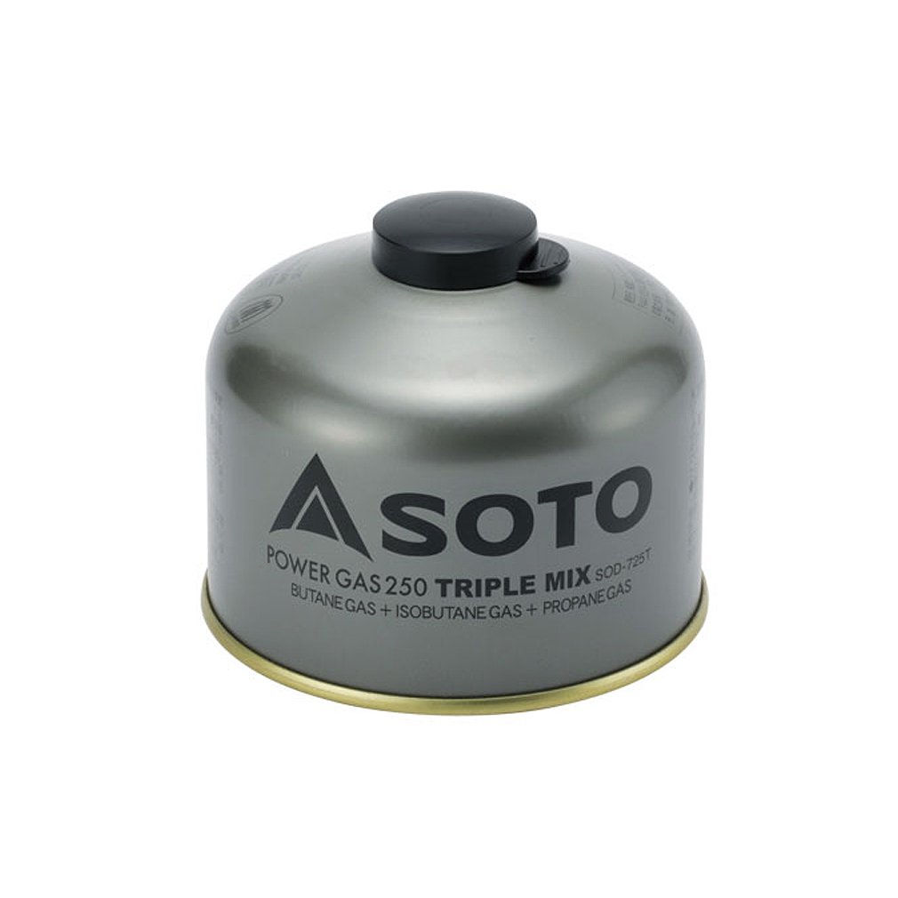SOTO パワーガス 250 トリプルミックス　12個 Amazon.co.jp: SOTO ソト パワーガス250トリプルミックス SOD-725T