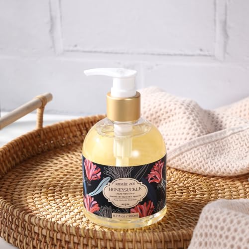 Image of ROMIIE ZOI Liquid Hand Soap with Gift Box - Honeysuckle - 260ml / 8.7 fl.oz