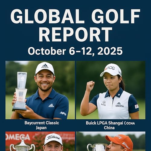 『#375 Global Golf Report: October 6–12, 2025』のカバーアート