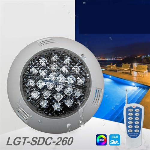 Lumière submersible de LED avec télécommande RGB EDEDE 12W