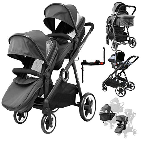 isafe twin pram