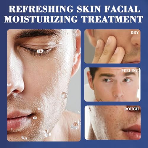 INBOLM Mens Skincare Gift Set,4PCS Men Face Care Kit Gift Set Includes Men's Face Wash Lotion Face Mask Skin Care Men Control Oil Skincare Moisture & Hydrate Clean Pore to Improve Face - Image 8