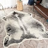Dimensioni: 160 x 210 cm, con texture morbida e design leggero e resistente. È possibile posizionare il tappeto davanti al camino scoppiettante come un comodo tappeto.