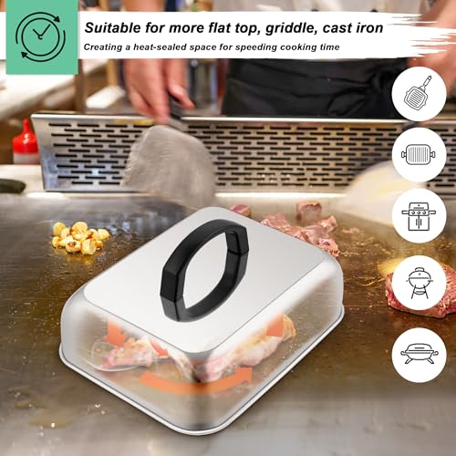 Kit para Parrilla HaSteeL con Dome y Prensa de Hierro Fundido miniatura 4