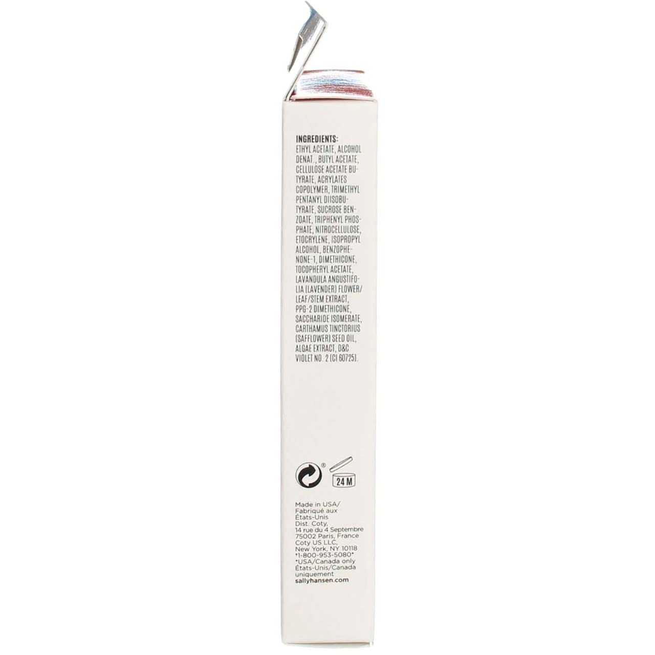 Sally Hansen Advanced Hard As Nails Strength Top Coat 0.45 Ounce (13.3ml) (6 Pack)