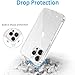 JJGoo Compatible with iPhone 14 Pro Max Case, Bling Sparkle Soft TPU Anti-Scratch Shockproof Protective Phone Bumper, Women Girls Cute Slim Phone Case, Clear Glitter