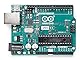 Arduino UNO Rev3 [A000066] – Vielseitiges Entwicklungsboard mit ATmega328P-Mikrocontroller, kompatibel mit Arduino IDE, ideal für Einsteiger und Elektronik-, Robotik- und DIY-Projekte.