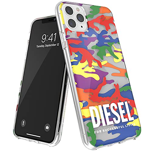DIESEL Pride Coque transparente pour iPhone 12 Pro Max Coloré