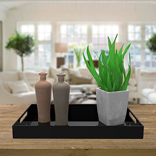 image for Vale Arbor Black Serving Tray - 12