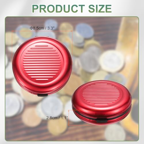 Monedero rígido para evitar la pérdida de monedas en el bolso 2
