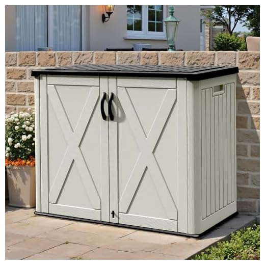 Patiowell Outdoor Storage Cabinet with Lockable Door