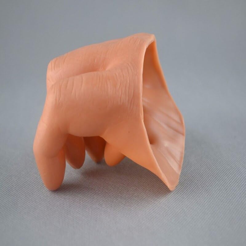 Miniatura 2 de La tercera mano falsa mano (3.7 in W) Trucos de magia Mago Accesorios de escenario Ilusión Gimmick Props Comedia Divertido Broma Milagro Mano