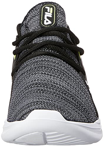 Tênis, Presence, Fila, Masculino, Preto/Limão/Branco, 41