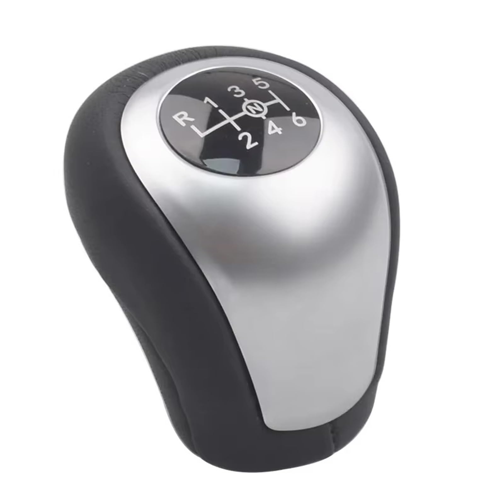 Ouvecr A Car Shift Gear Knob Handle For Benz W447 For Vito 2017 2018 2019 2020 Gear Shift Stick Knob Manual 6 Speed Lever Shifter Car Interior Gear Shift Cover(A)