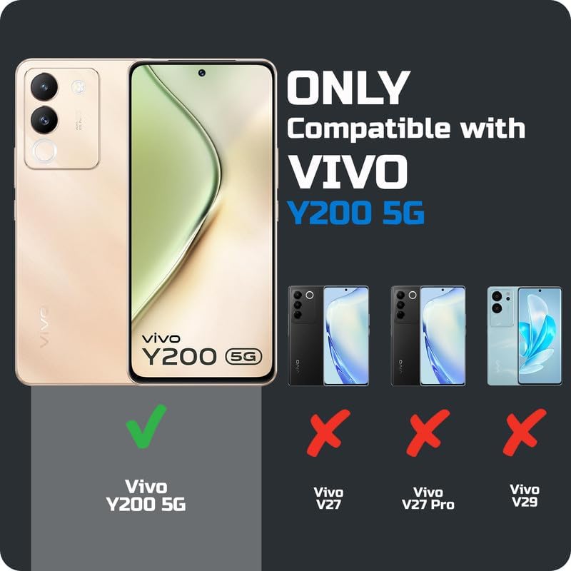Image of Advanced UV Tempered Glass Screen Protector Guard (Vivo Y200)