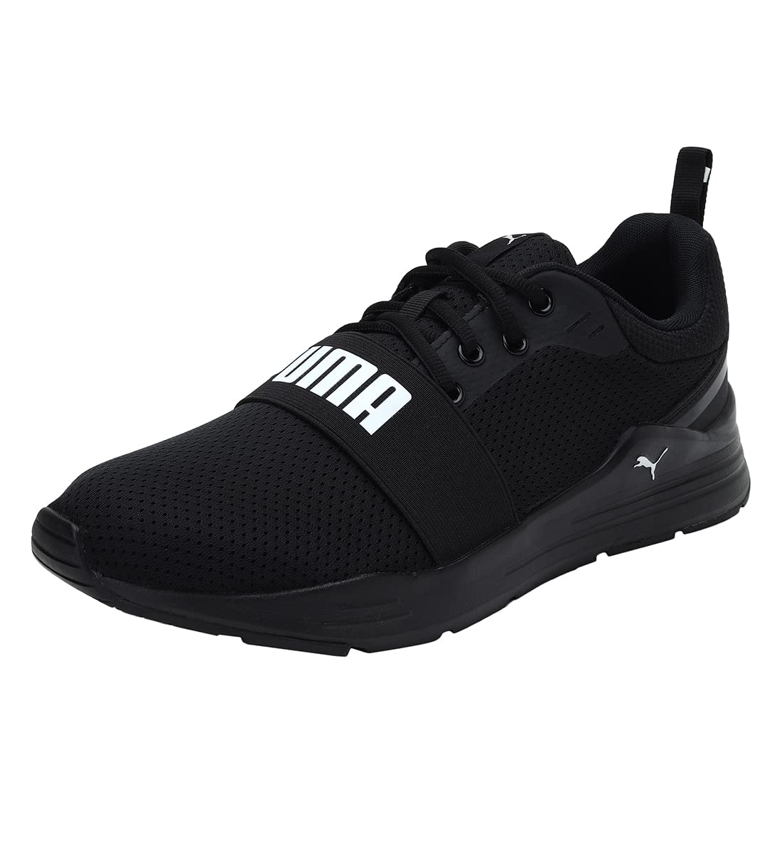 PUMA Wired Run Unisex Adults Running Shoe 45 EU Puma Black