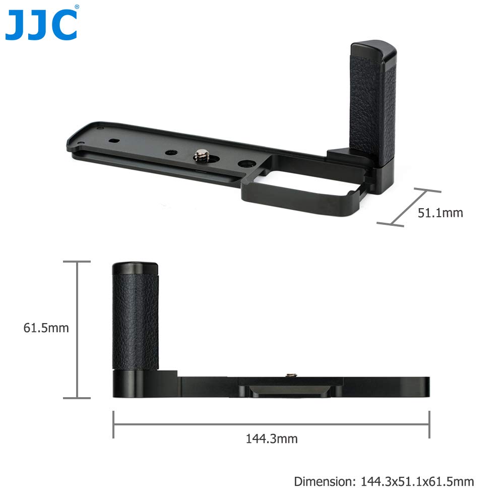 JJC Metall-Handgriff Kompatibel mit Fujifilm X-Pro3, X-Pro2, Arca-Typ