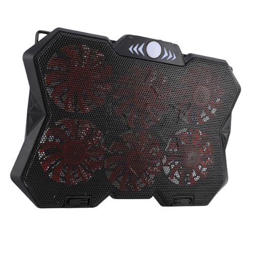 Base refrigerante para laptop Pssopp con ventiladores RGB miniatura 3