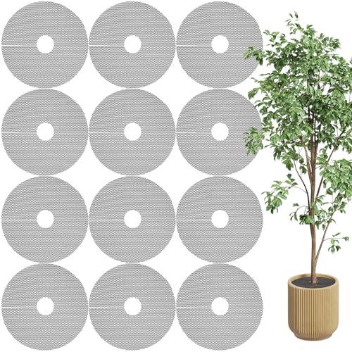 Wopgrty 12 Pcs 11.8 Inch Plant Pot Grids, Cuttable Plant