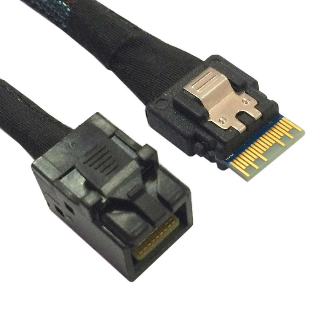 chenyang Mini SAS SFF-8654 Host 38pin su SFF-8643 Target Data Server Disk Cavo RAID 50 cm