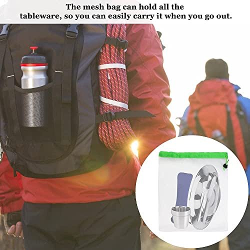 EMAGEREN Camping Cutlery Set - Image 5