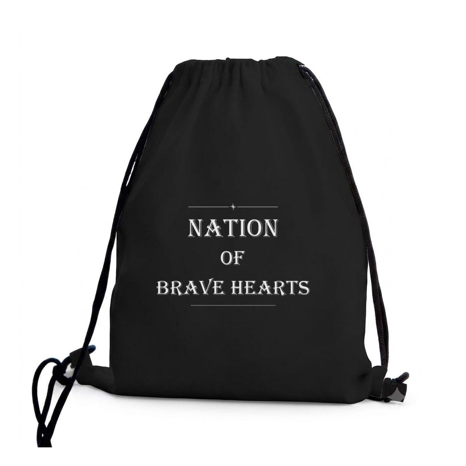 Kinsey Knitt Drawstring Backpack 812 Black-picture-44
