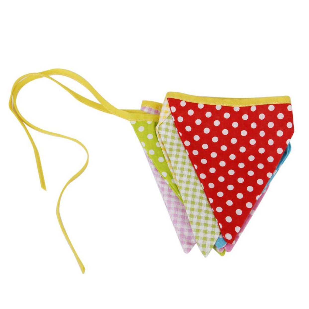 Alipis 36piezas Banderines De Triángulo De Para Decoración De Para Bodas y Celebraciones Total