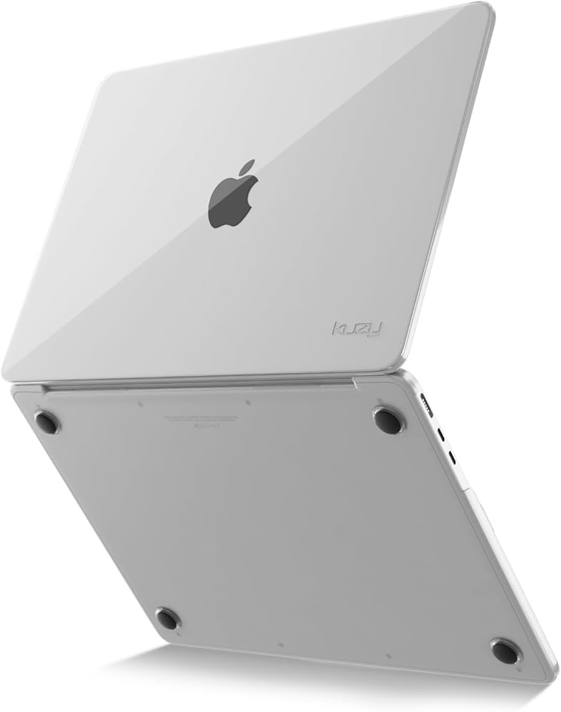 Amazon.com: Kuzy Clear MacBook Air 15 inch Case 2025 M4 A3241