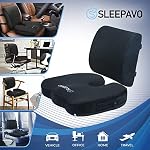 Memory Foam Seat Cushion for Sciatica Tailbone Coccyx Pain Relief - Image 3