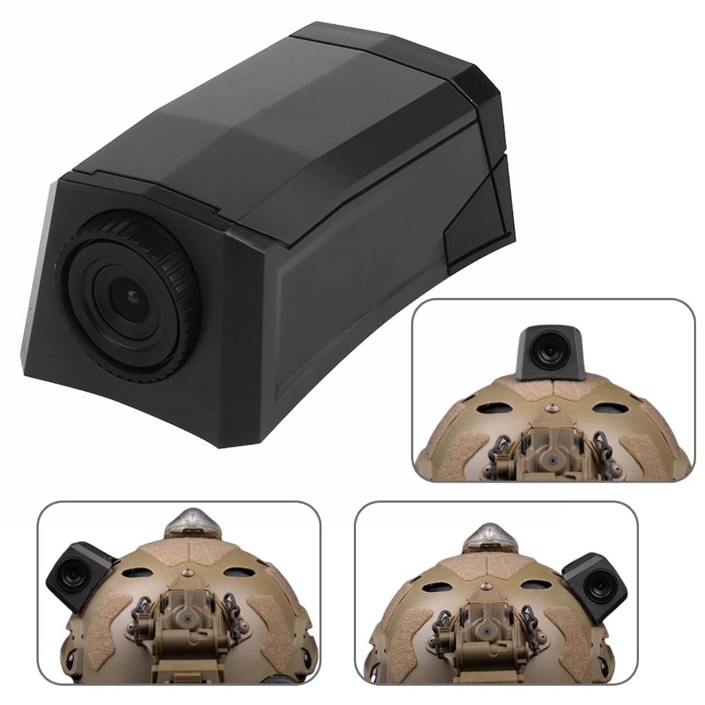 Vdaxvme Tactically Helmet Camera Model Fast Helmet Decoration Camera Props Camera Model for Hunting Game