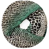  Glamexx24 Leo patrón XXL tubo bufanda bucle redondo bufanda mujer leopardo bufanda niña animal print