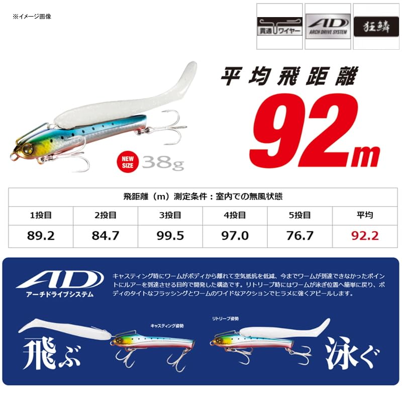 Amazon.co.jp: シマノ(SHIMANO) サーフルアー ワーム 熱砂 メタル