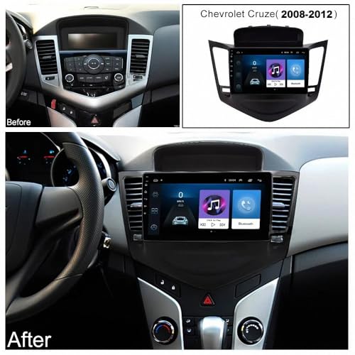 Radio de coche 2 DIN para Chevrolet Cruze 2008-2014 con pantalla táctil y GPS 2