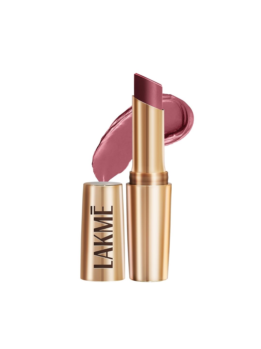 Lakmé 9TO5 Primer + Matte Lip Color MM1 Mauve Matter, Mauve Matter, 3.6 g